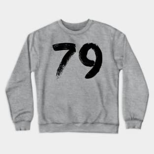 Number 79 Crewneck Sweatshirt